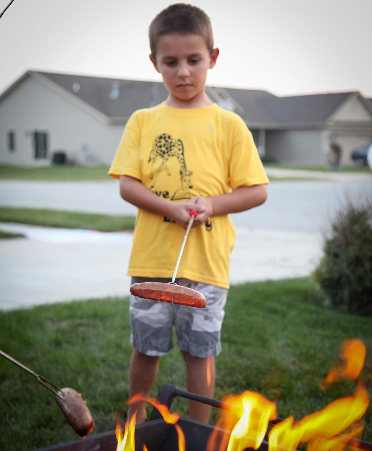 image:imageMalloMe Smores Sticks for Fire Pit Accessories for Campfire Marshmallow Roasting Sticks Smores Kit Outdoor Smore Skewers Hot Dog Fork For Outside Camping Essentials Bonfire Gear Long 32 8 Pack5 Fork Set with Pouch